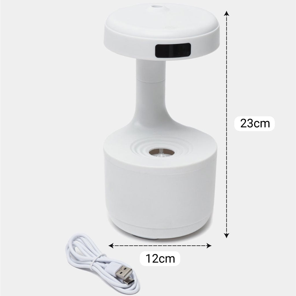 Humidificateur Compact 💧 Avec Lumière Et Diffusion D'arômes Ambiance Relaxante Pour Tous Vos Espaces