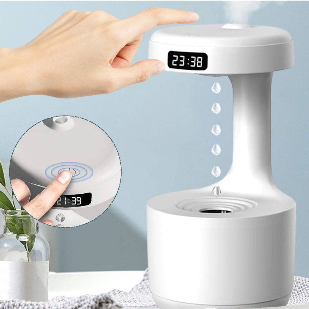 Humidificateur Compact 💧 Avec Lumière Et Diffusion D'arômes Ambiance Relaxante Pour Tous Vos Espaces