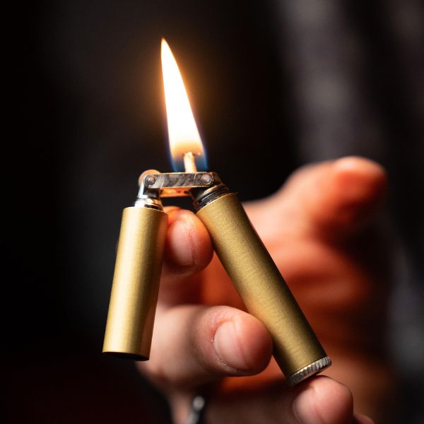 Briquet en Cuivre Vintage