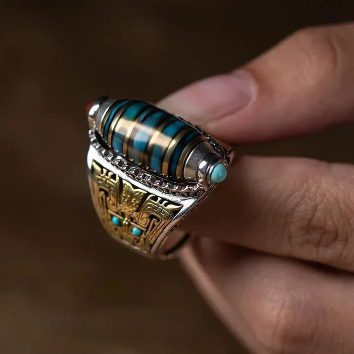 Bague Dragon Rotative🐉✨