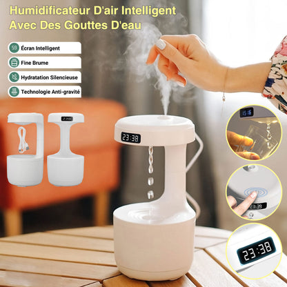 Humidificateur Compact 💧 Avec Lumière Et Diffusion D'arômes Ambiance Relaxante Pour Tous Vos Espaces