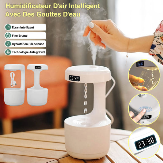 Humidificateur Compact 💧 Avec Lumière Et Diffusion D'arômes Ambiance Relaxante Pour Tous Vos Espaces