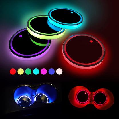 Eclairage intelligent pour porte-gobelets