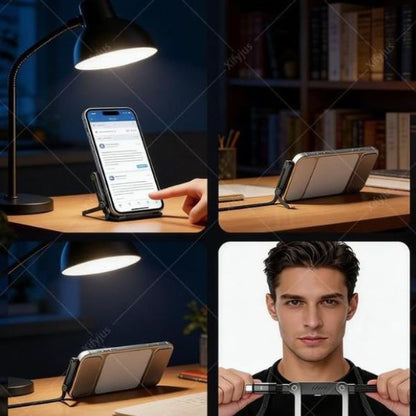 كابل شحن سريع بحامل مخفي