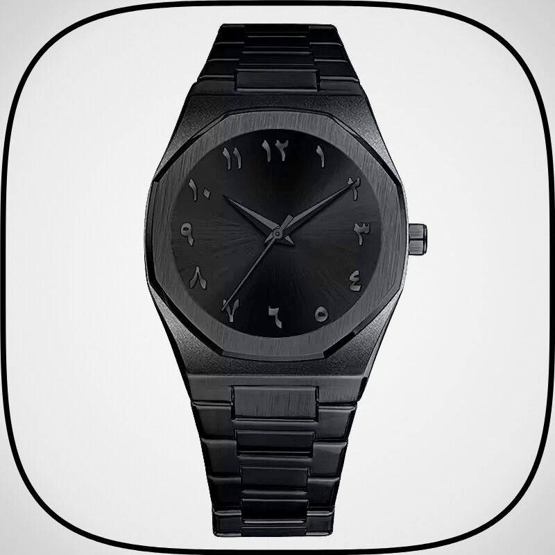 Montre Islamique - Full Black