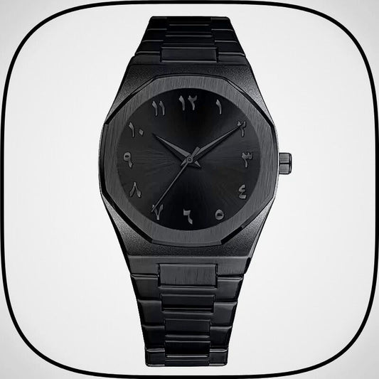 Montre Islamique - Full Black
