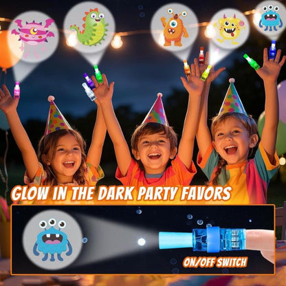 Lumières de Doigt LED – Amusement Lumineux pour Enfants