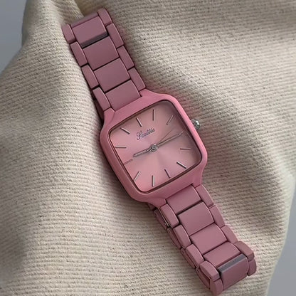 Montre SCOTTIE Femme – Design Carré