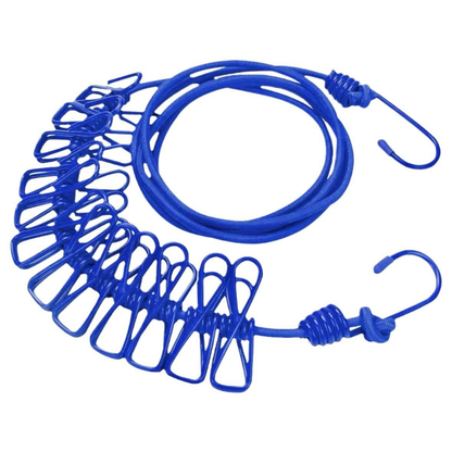 حبل غسيل متنقل قابل للسحب