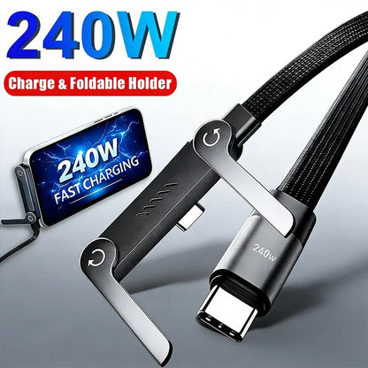 Câble 240W avec support intégré